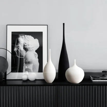 Minimalist Creative Thin Top Flower Vase - Image 5