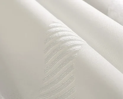 Shiny Sheer Curtain with Wavy Pattern - Image 7