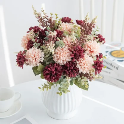 Artificial Flower Bouquet for Centerpiece Decor - Image 2