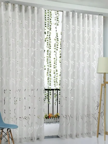 Decorative Curtains with Cut-Out Design - Image 4