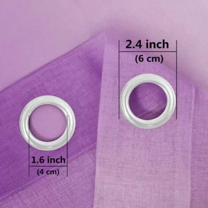 Modern Ombre Color Semi Sheer Curtain - Image 14
