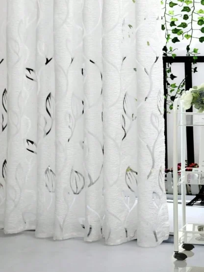 Decorative Curtains with Cut-Out Design - Image 6