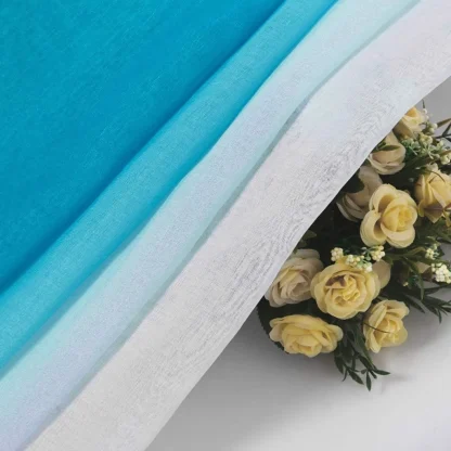Modern Ombre Color Semi Sheer Curtain - Image 12