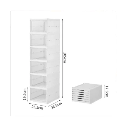 Multilayered Shoe Organizers with Clear Design - Image 5