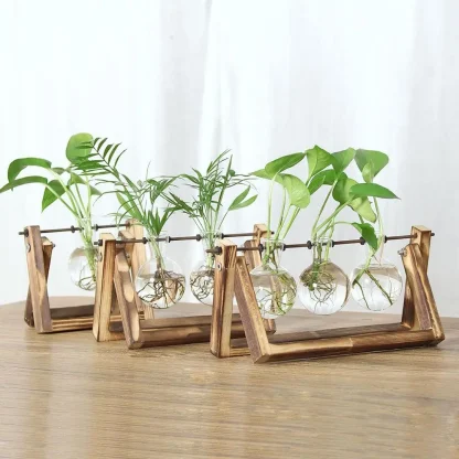Decorative Flower Pot with Transparent Design - Image 9