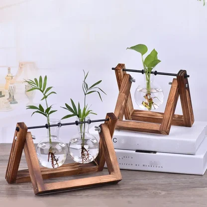 Decorative Flower Pot with Transparent Design - Image 8