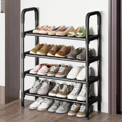 Multilayer Shoe Rack with Durable Pipes - Image 2