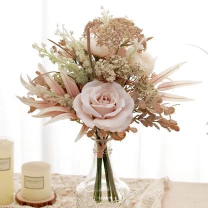 Artificial Flower Bouquet for Wedding Decorations - Image 4