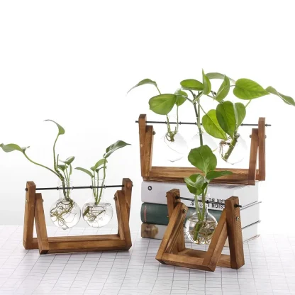 Decorative Flower Pot with Transparent Design - Image 10