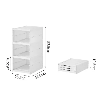 Multilayered Shoe Organizers with Clear Design - Image 6
