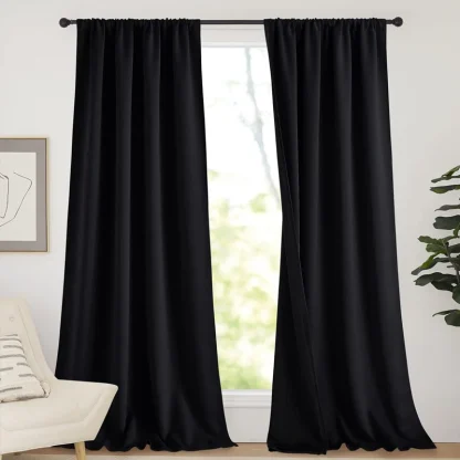 Waterproof and Insulated Blank Curtains