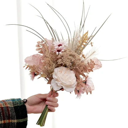 Artificial Flower Bouquet for Wedding Decorations - Image 2