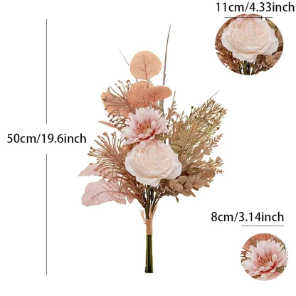 Artificial Flower Bouquet for Wedding Decorations - Image 9