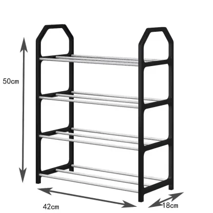 Simple Shoe Rack with 4-Layered Design - Image 8
