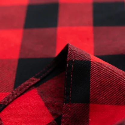 Retro Plaid Curtains for Holidays - Image 5