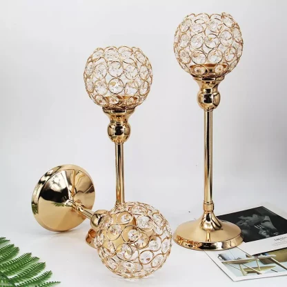 Creative Round Tall Candle Holder - Image 7