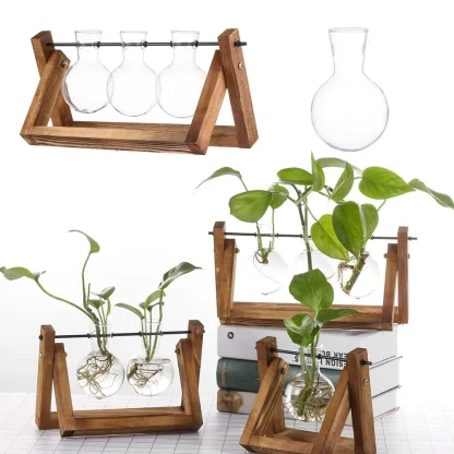 Decorative Flower Pot with Transparent Design - Image 12