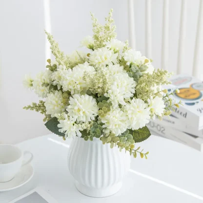 Artificial Flower Bouquet for Centerpiece Decor - Image 3