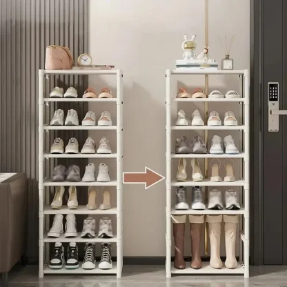 Stackable Multilayer Shoe Rack - Image 4