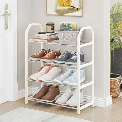 Simple Shoe Rack with 4-Layered Design - Image 2
