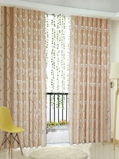 Decorative Curtains with Cut-Out Design - Image 7