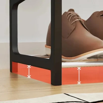 Simple Shoe Rack with 4-Layered Design - Image 6
