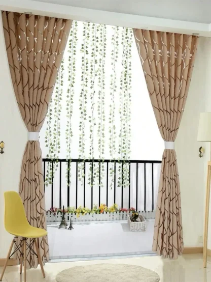 Decorative Curtains with Cut-Out Design - Image 8