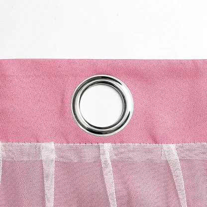 Double Layered Curtains with Hollow Out Star - Image 6