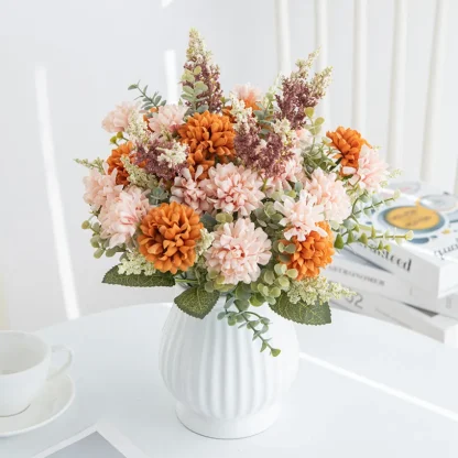 Artificial Flower Bouquet for Centerpiece Decor