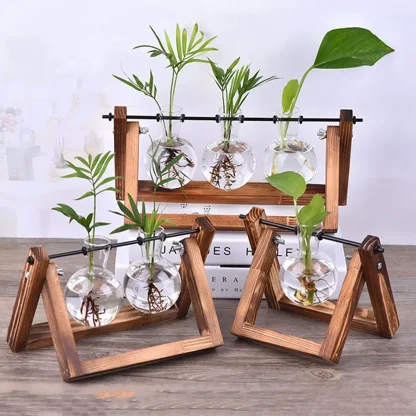 Decorative Flower Pot with Transparent Design - Image 11