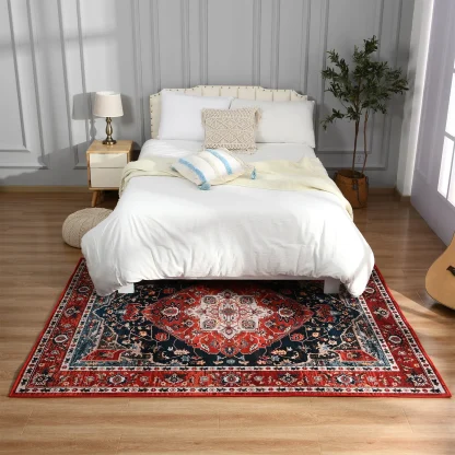 Traditional Area Rugs with Distressed Design - Image 6