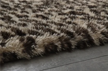 Leopard Pattern Area Rugs with Fluffy Design - Image 3