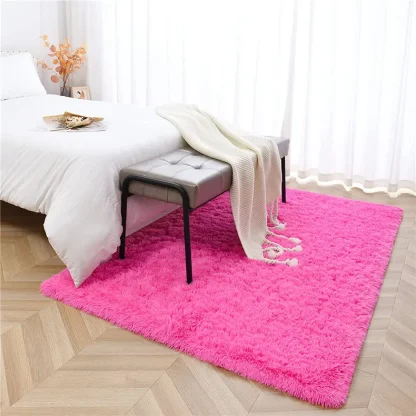 Leopard Pattern Area Rugs with Fluffy Design - Image 10
