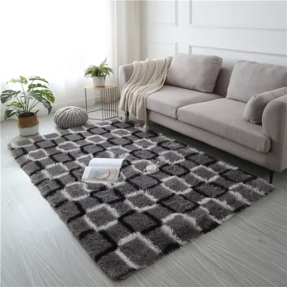 Leopard Pattern Area Rugs with Fluffy Design - Image 13