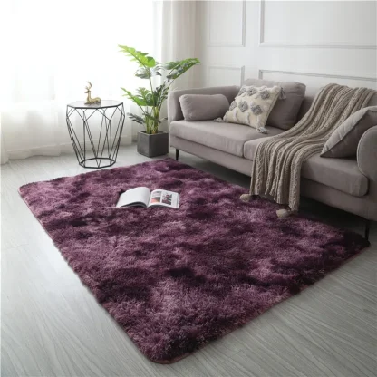 Leopard Pattern Area Rugs with Fluffy Design - Image 15