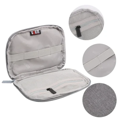 Zippered Cable Organizer Travel Bag - Image 5