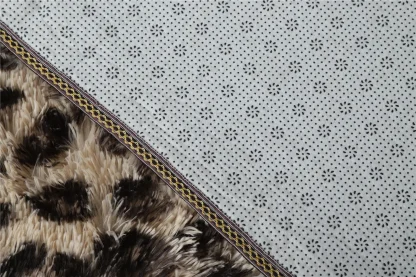 Leopard Pattern Area Rugs with Fluffy Design - Image 6