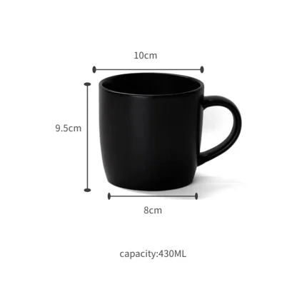 Simple Mug with Solid Color Design - Image 6