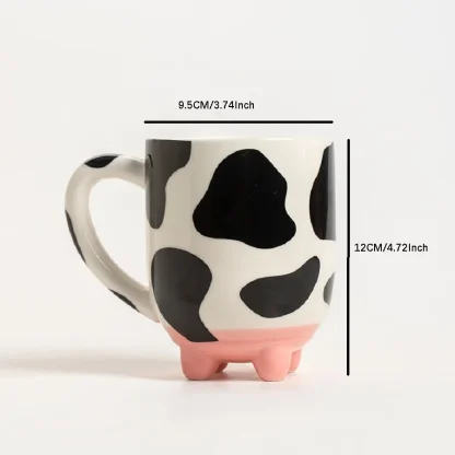 Creative Cow Pattern Mug with Breast - Image 10