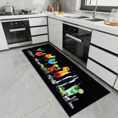 Durable Kitchen Rug with Fruits Design - Image 10
