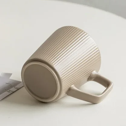 Solid Color Cups with Ripple Design - Image 2