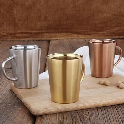 Portable Double Wall Mug with Lid - Image 6