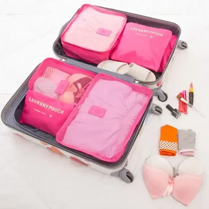 Travel Storage Bags with Sheer Design - Image 5