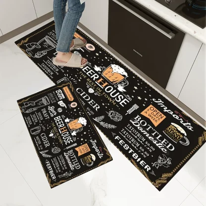 Durable Kitchen Rug with Fruits Design - Image 12