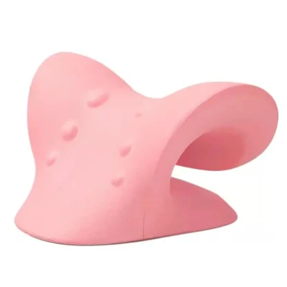 Neck Massage Pillow with Solid Color Design - Image 3