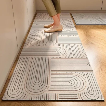 Modern Retangular Rug with Minimalist Design - Image 5