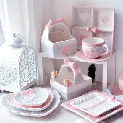 Cute Emboss Mug with Creative Heart Design - Image 9