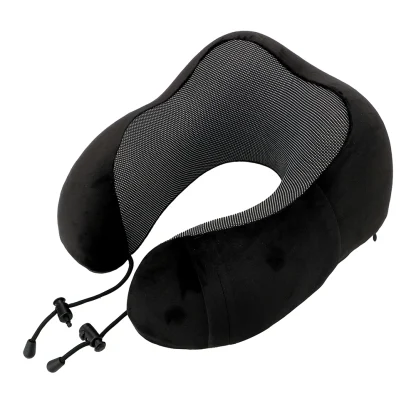 U-Shaped Portable Pillow with Cord Lock