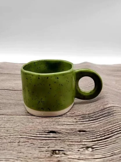 Round Handle Mugs with Mini Polka Dots - Image 5
