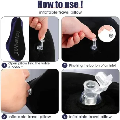 Navy Color Inflatable Wedge Pillow - Image 9
